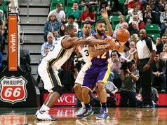 2026 NBA焦点战，湖人vs爵士，紫金军团的新生与盐湖城的倔强