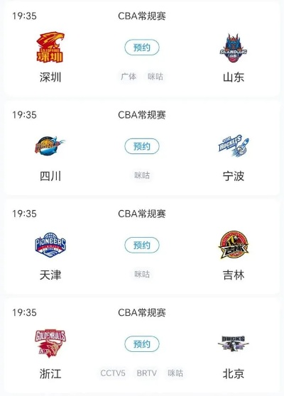 在哪里可以看所有的CBA?一篇全面的观赛指南 在哪里可以看所有的CBA?一篇全面的观赛指南