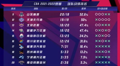 CBA季后赛数据统计，数字背后的冠军密码与战术博弈